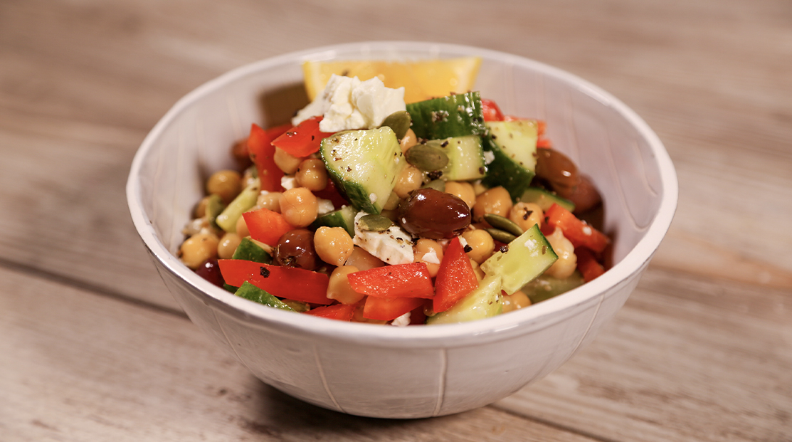 Greek Chickpea Salad